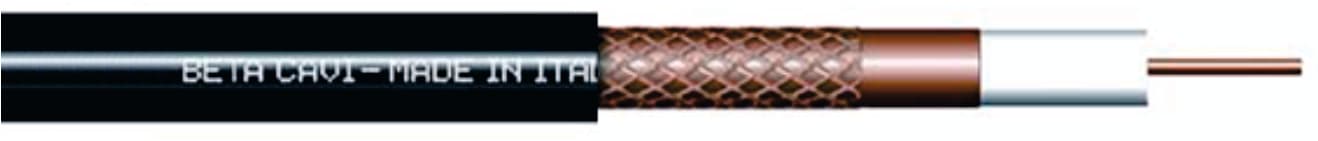 NUOVA BETACAVI SRL - BTVN71CUFPEWR25 INTERRAMENTO COAX N71 PE 75OHM FCA BOB.2