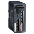 SCHNEIDER ELECTRIC - SNRMCSESM063F2CU0 switch di rete, rete Modicon, gestito, 4 porte per rame con 2 porte per fibra ottica, multimodale