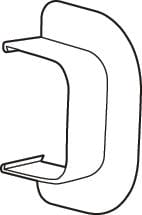 CANALPLAST - CANCONPAM70M PASSAGGIO A MURO 70 MARRONE