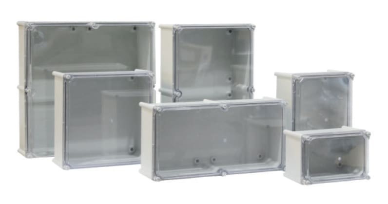 ITALWEBER SPA - ITW7513042 CASSETTA CUBO Z IP66 C7254A TRASP