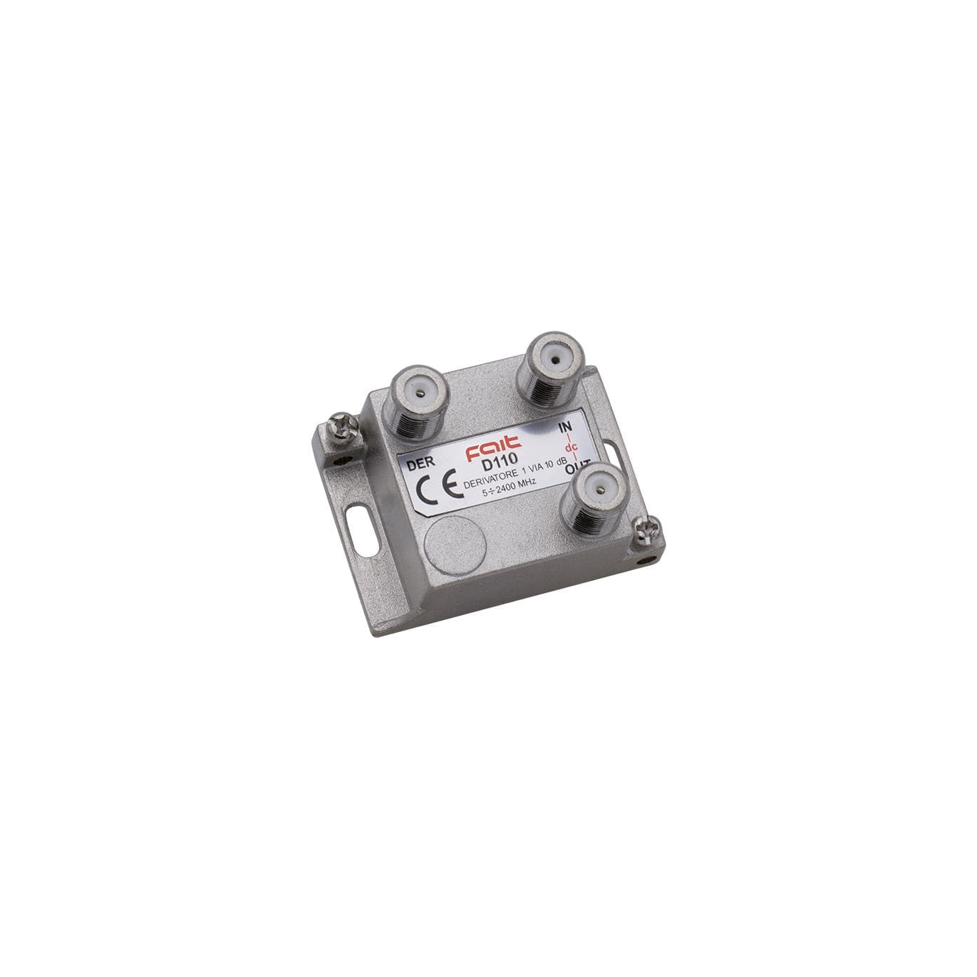 FAIT SRL - FIT1510000 D110 - DERIVATORE SAT-TERR. 1 VIA - 10 DB