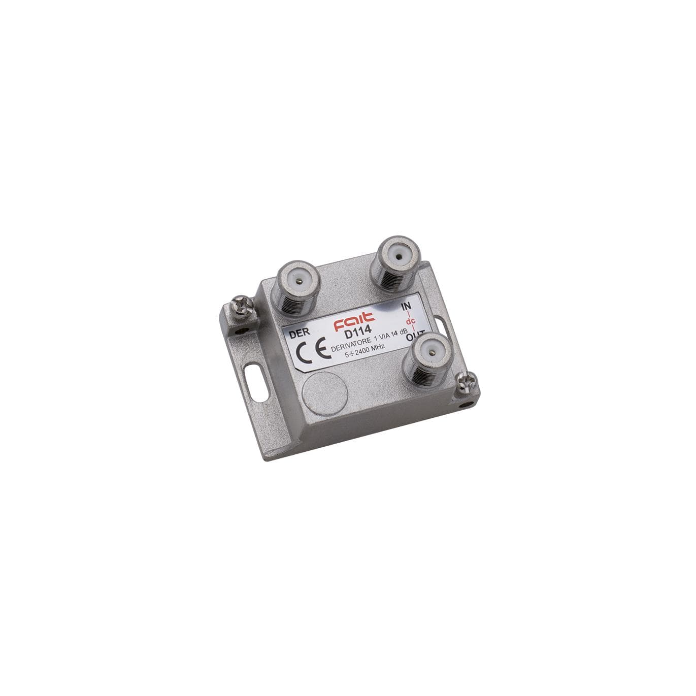 FAIT SRL - FIT1510001 D114 - DERIVATORE SAT-TERR. 1 VIA - 14 DB