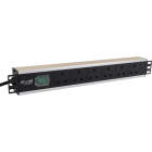 MAYFLEX UK LIMITED - EXLD13-6H-EXL Excel Horizontal PDU 6xUK Passive 13A UK