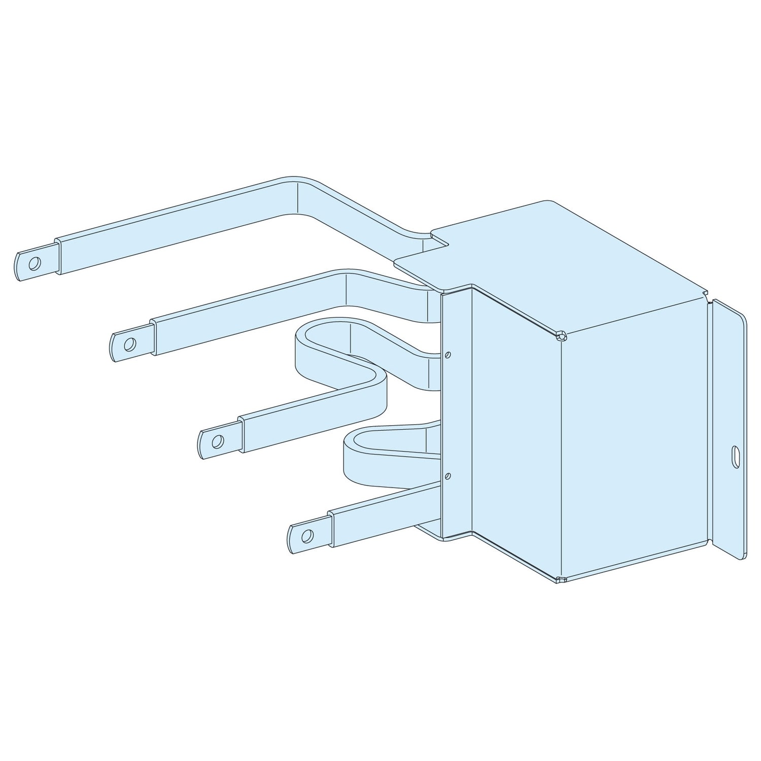 SCHNEIDER ELECTRIC - SNRLVS04432 CON. PREF. NSX250 PLUGIN HZ 4P