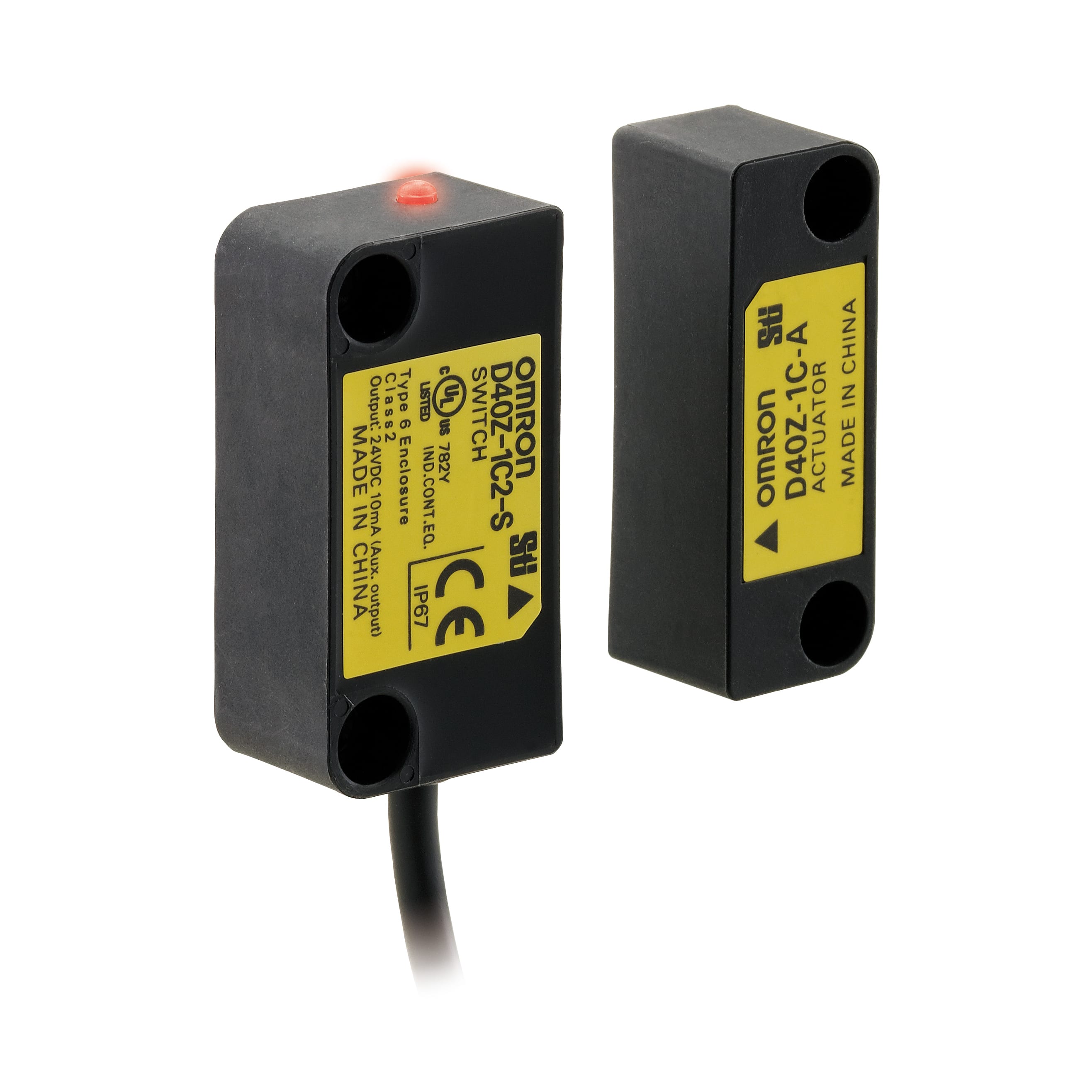 OMRON - OMRD40Z1C2 FinecorsaMagnetico2NC+1NO,PLe,cavo2m