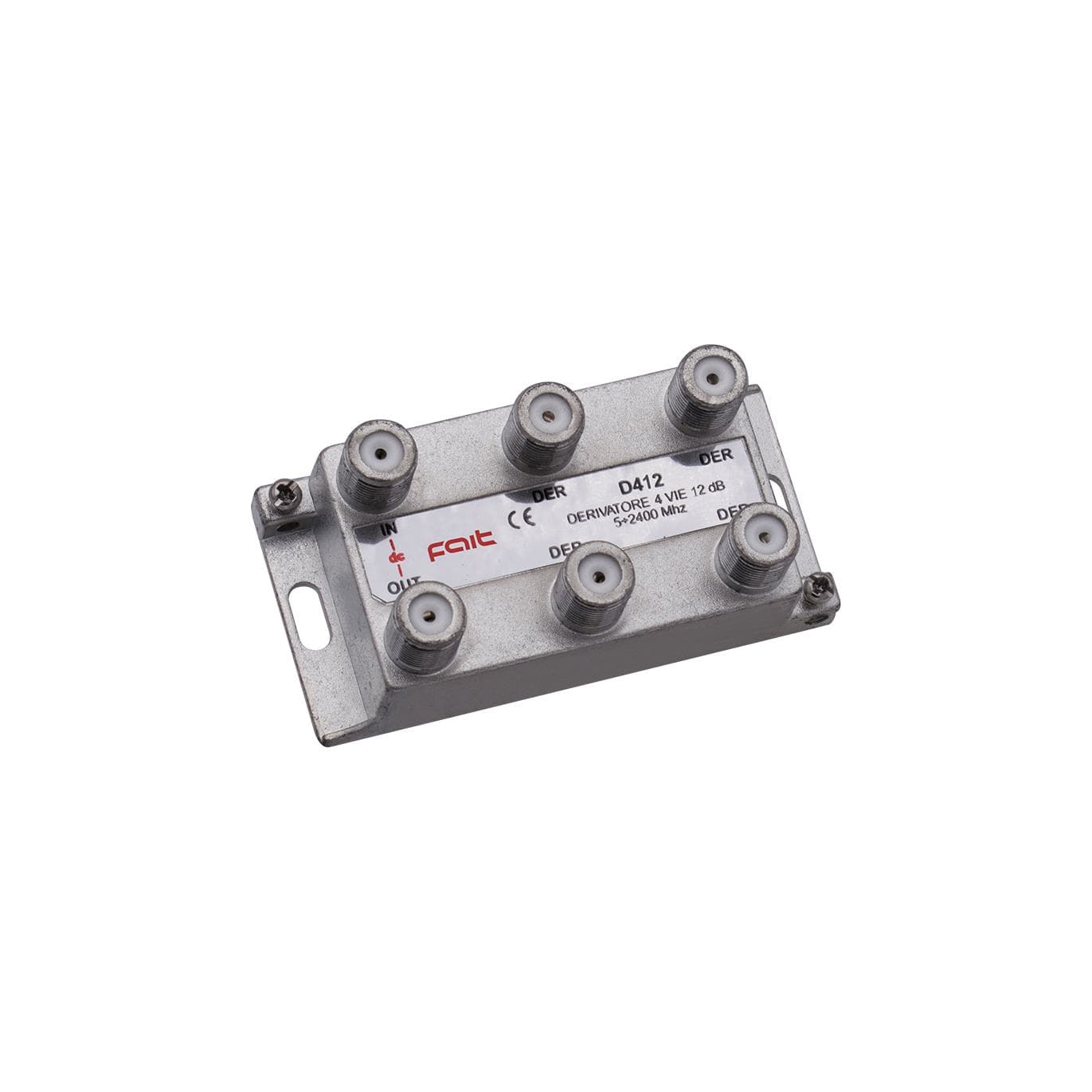 FAIT SRL - FIT1510008 D412 - DERIVATORE SAT-TERR. 4 VIE - 12 DB