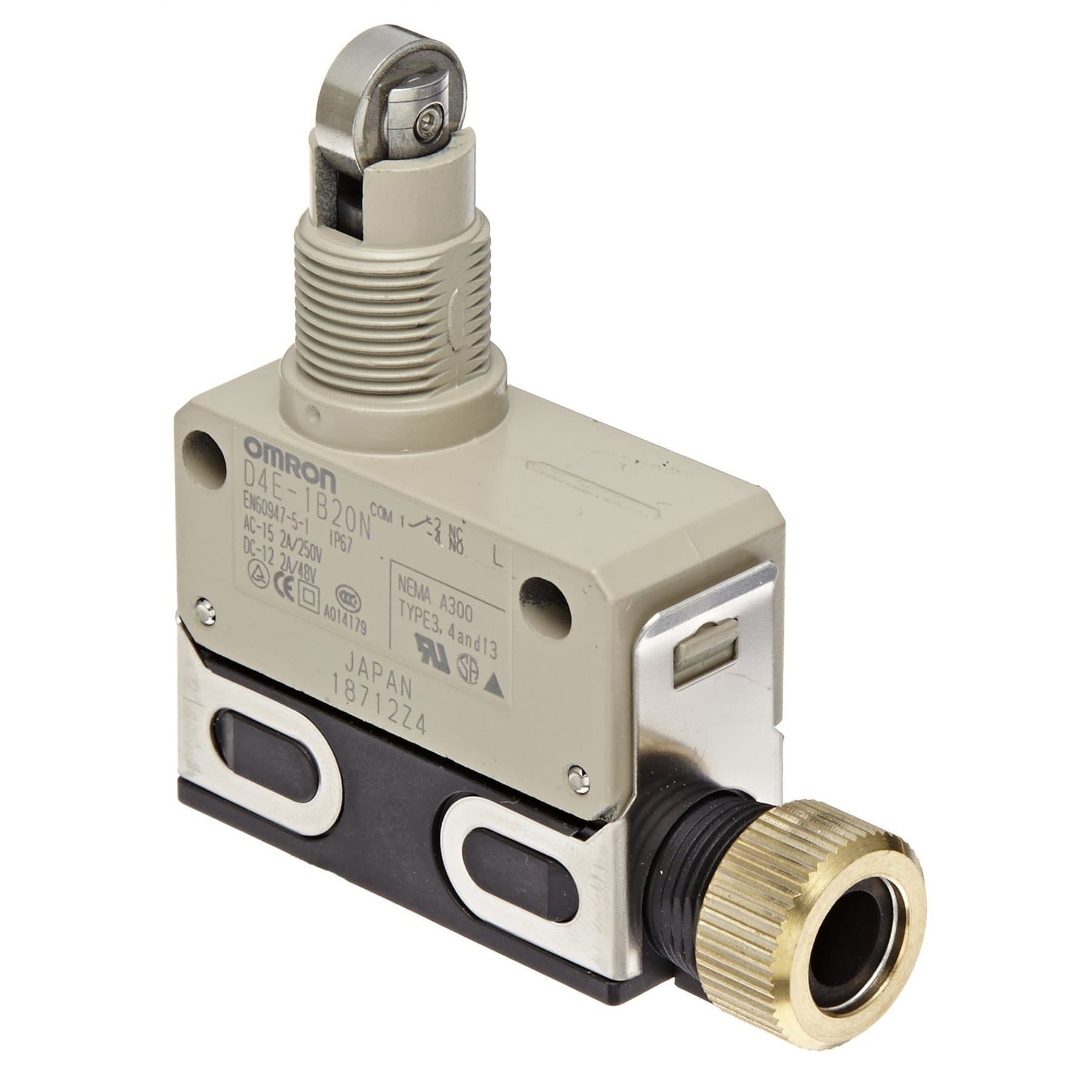 OMRON - OMRD4E1B20N-1340640 FINECORSA- FINEC.1CONT SC. PULSEROTTRASV