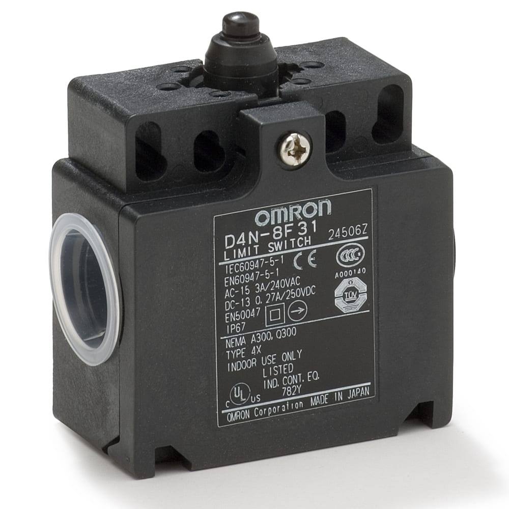 OMRON - OMRD4N8131-17011900 FC,MECC,2.M20,1NO+1NC,RAPIDO,PULSANTE
