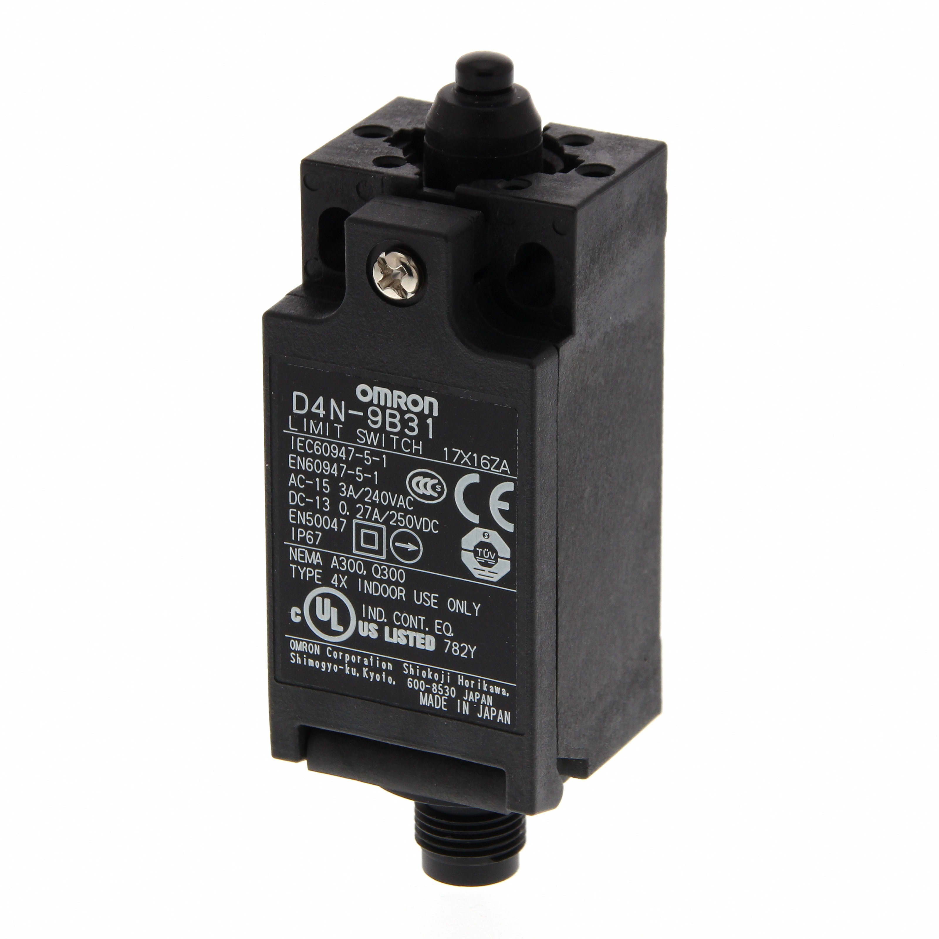 OMRON - OMRD4N9B31 FC,MECC,CONM12,2NC,LENTO,PULSANTE