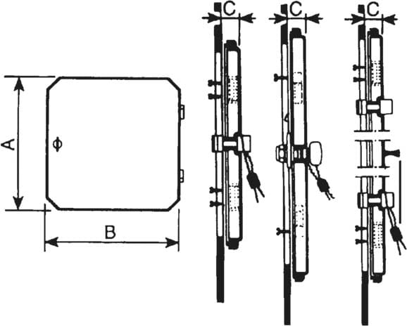 SCHNEIDER ELECTRIC - SNRNSYVA276MA FIN. IN POLICARBONATO IP65 78X130X25