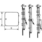 SCHNEIDER ELECTRIC - SNRNSYVA276MA FIN. IN POLICARBONATO IP65 78X130X25