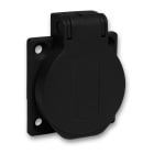 SCHNEIDER ELECTRIC - SNRPKS51N Presa da incasso Schuko 10/16A 250V 2P+T post.nera 50x50