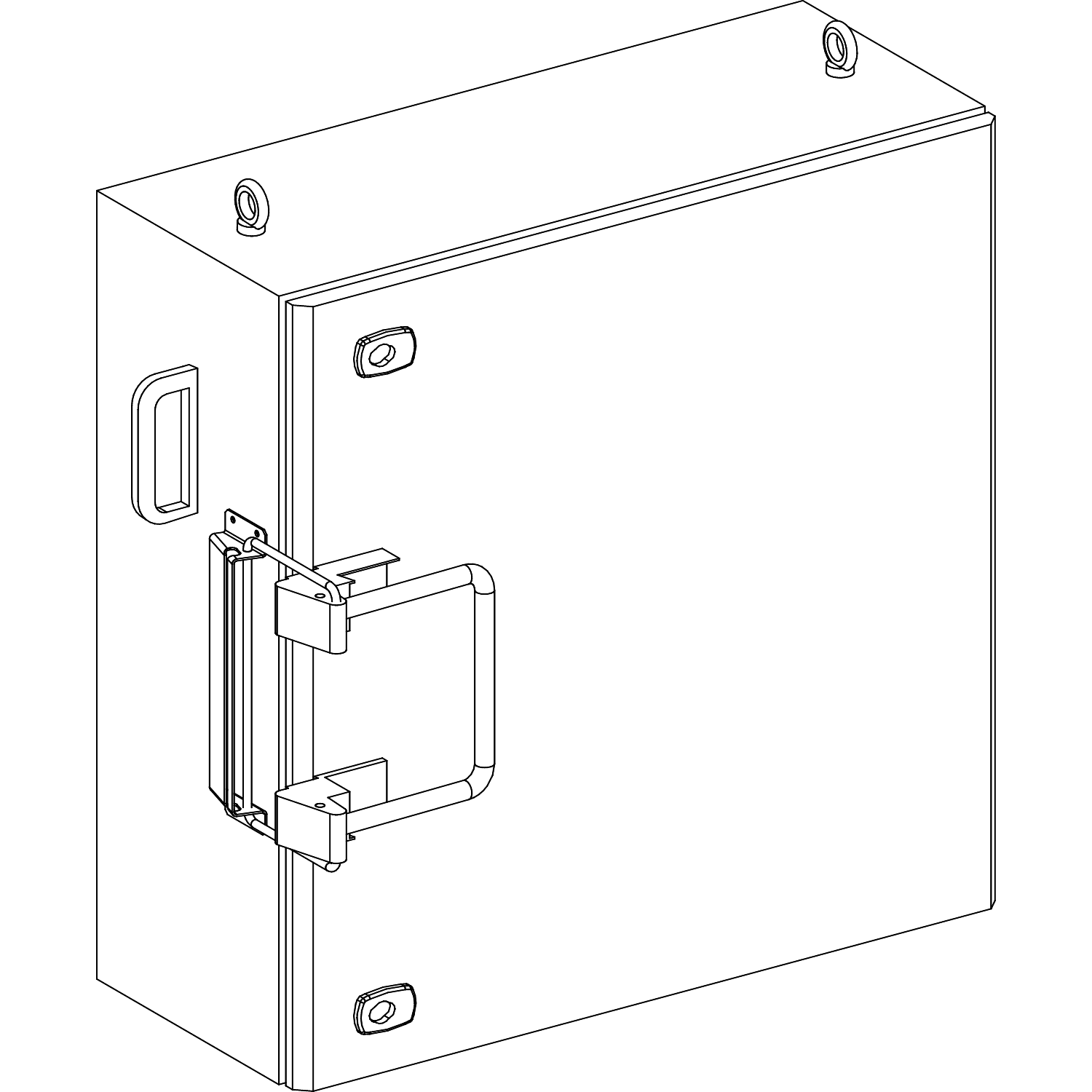 SCHNEIDER ELECTRIC - SNRKSB400SE5 Tap off unit, Canalis KS 500A to 1000A, with fuse holder, 400A, blade size 2 fuses not supplied, 3L+PEN, IP55, RAL9001
