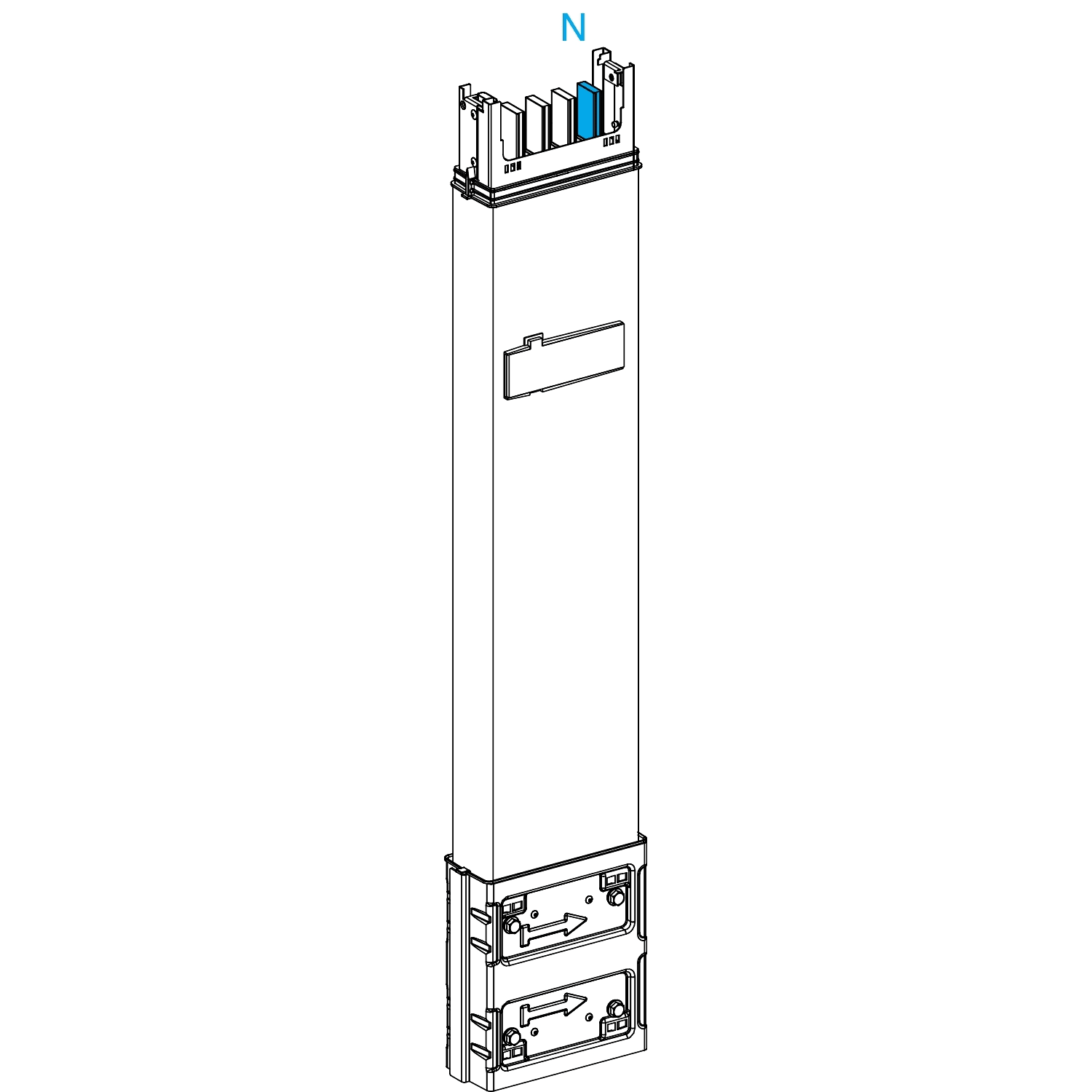 SCHNEIDER ELECTRIC - SNRKSA250ED4081 EL. RETT. 250A 0,8M 1 DER