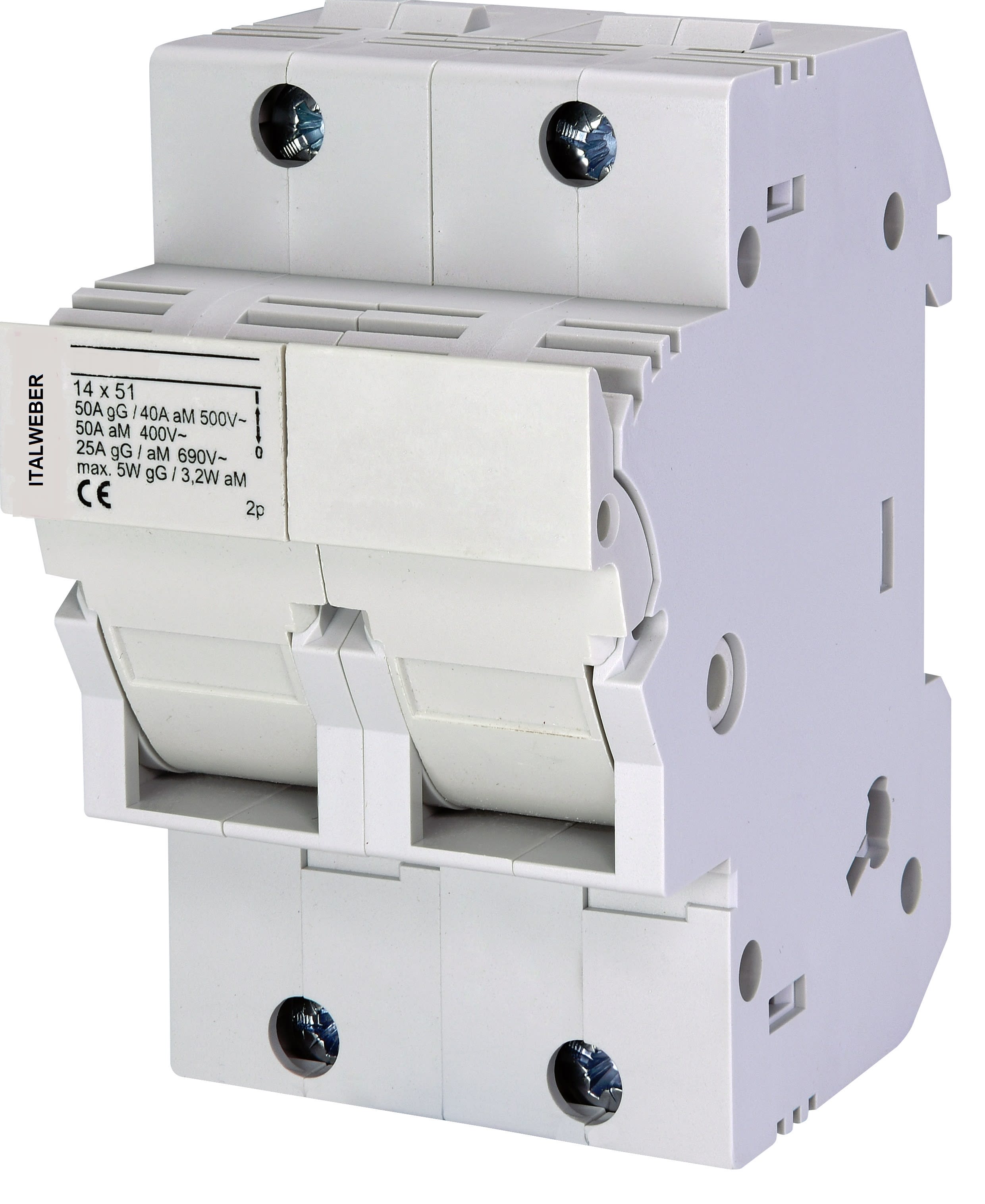 ITALWEBER SPA - ITW2342051 PORTAF SEZ.DCH 2X51 50A 690V