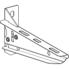 SCHNEIDER ELECTRIC - SNRKFBCA81200 Cantilever arm support, Canalis KS 100A to 1000A, 200mm arm, maximum load 220kg