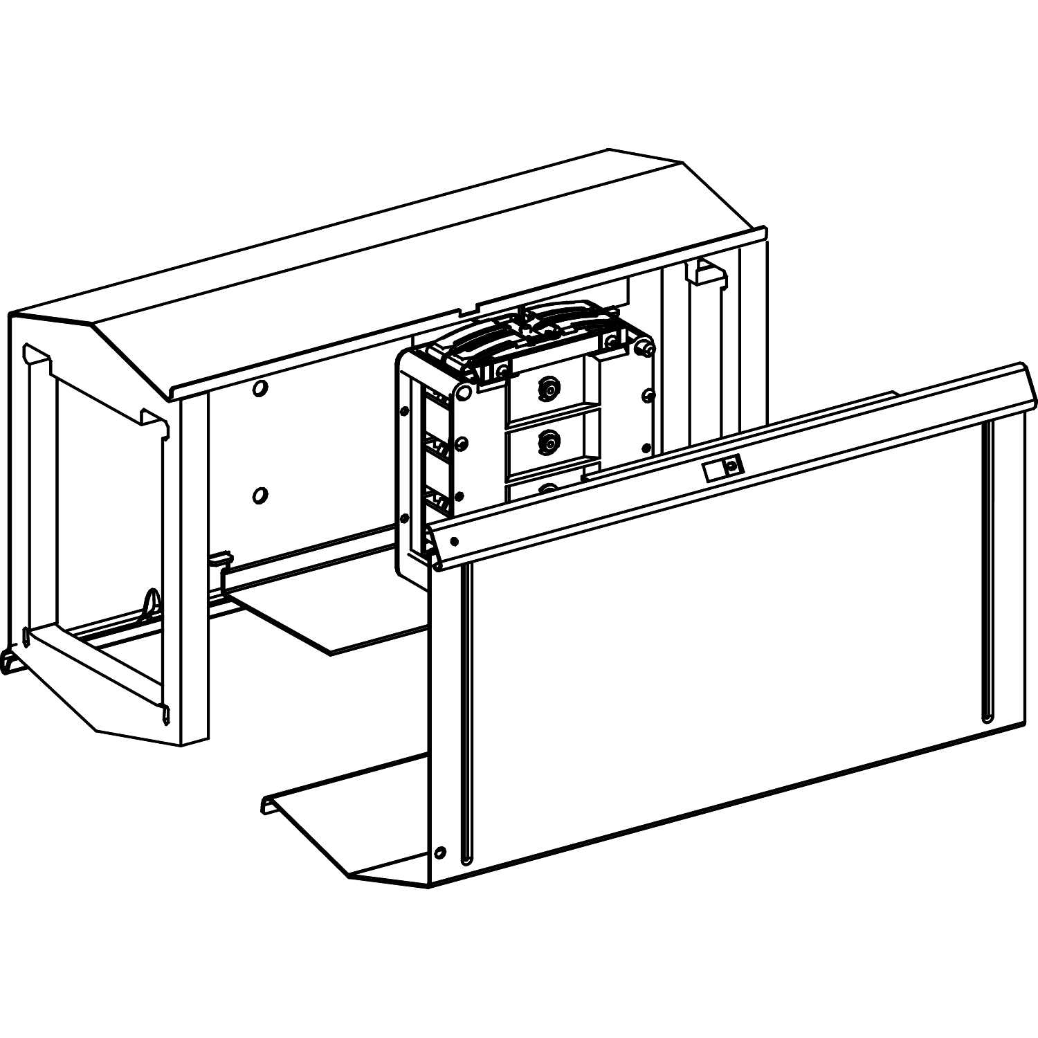 SCHNEIDER ELECTRIC - SNRKSA500FR425 KSA Reduzierelement, 500A, Bauform 2 - B