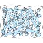 SCHNEIDER ELECTRIC - SNRLVS08718 10 VITI PER ASSOCIAZIONE STRUTTURE