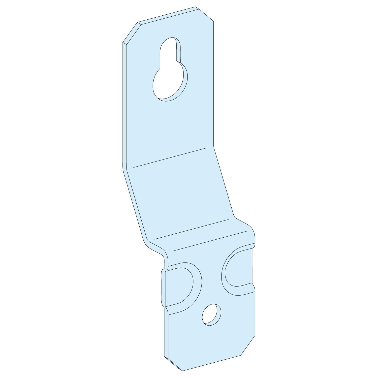 SCHNEIDER ELECTRIC - SNRLVS08804 4 STAFFE DI FISSAGGIO A MURO G 2009