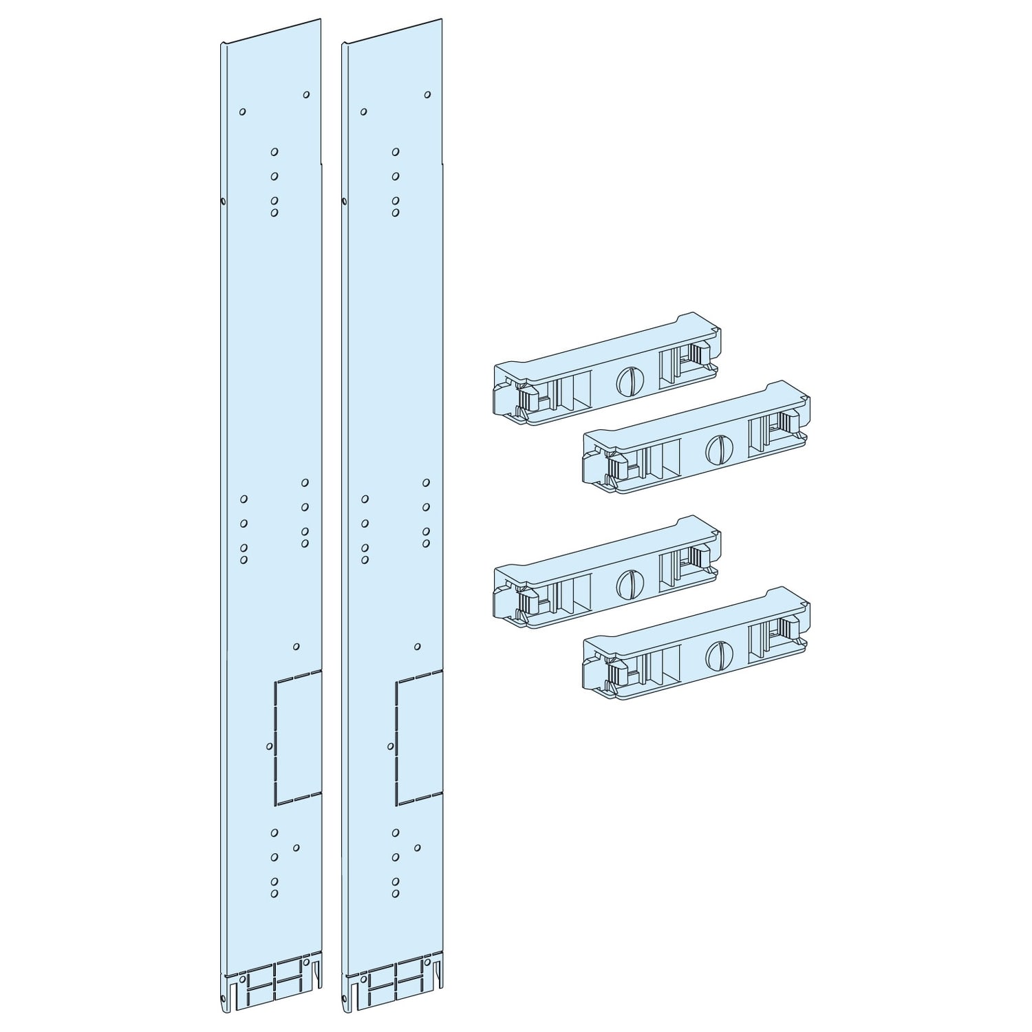 SCHNEIDER ELECTRIC - SNRLVS04921 Schermo retro forma 2 Barre