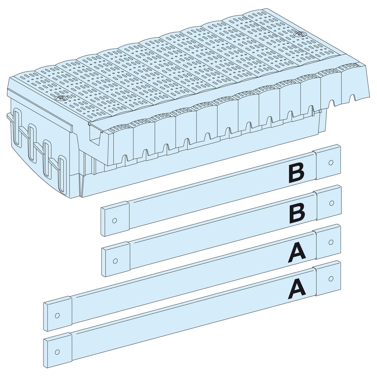 SCHNEIDER ELECTRIC - SNRLVS04406 POLYPACT RIM 4P + COLLEGAMENTO