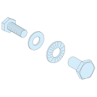 SCHNEIDER ELECTRIC - SNRLVS04645 20 viti giunz. 2 barrex10mm