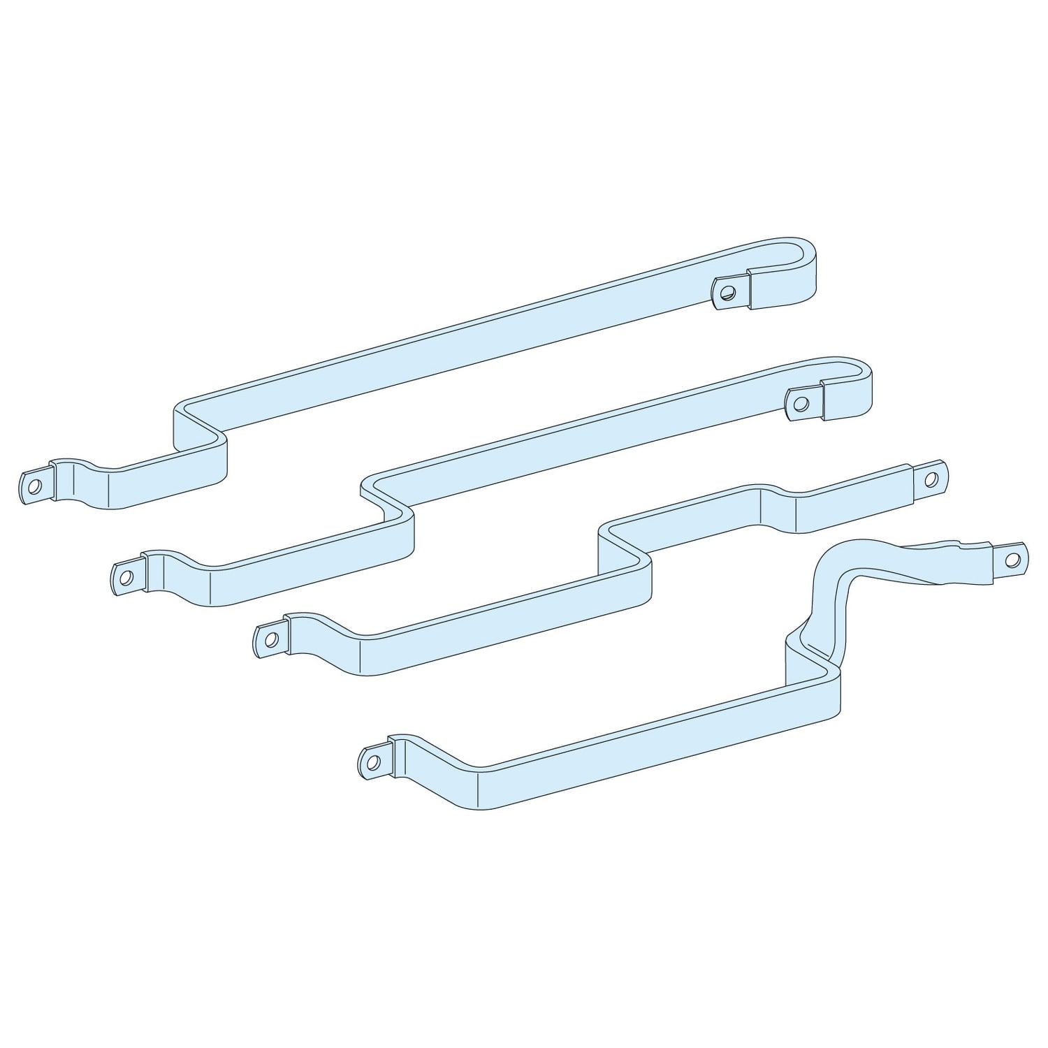 SCHNEIDER ELECTRIC - SNRLVS04024 COLLEGAMENTO BARRE CANALINA/MULTICLIP200