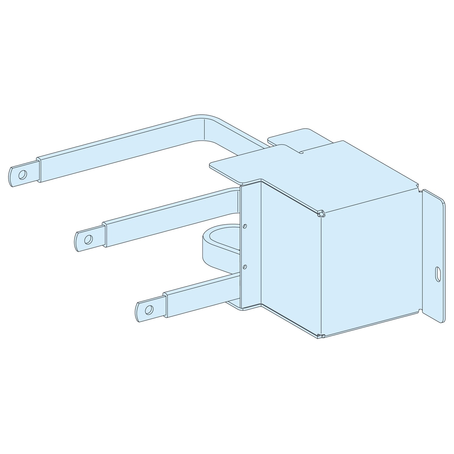 SCHNEIDER ELECTRIC - SNRLVS04431 CON. PREF. NSX250 PLUGIN HZ 3P
