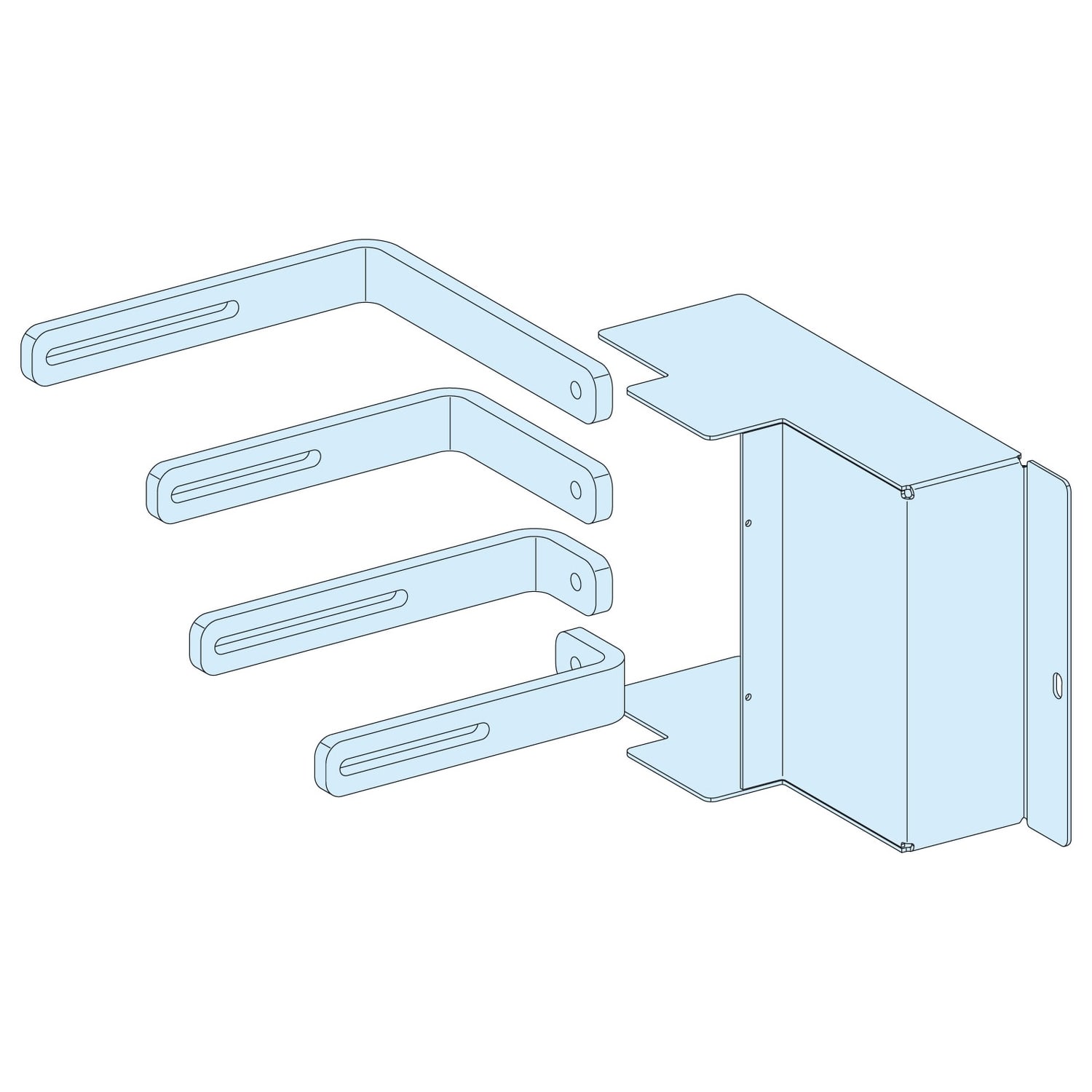SCHNEIDER ELECTRIC - SNRLVS04462 CON. PREF. NSX630 PLUGIN HZ 4P