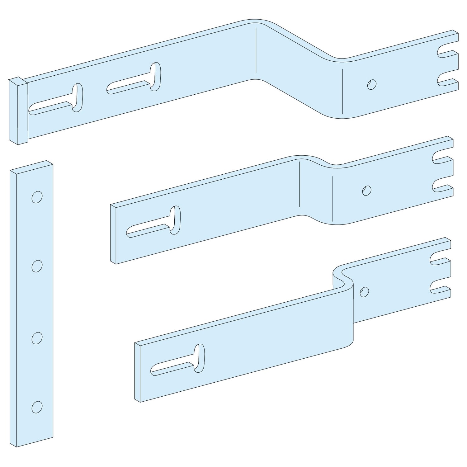 SCHNEIDER ELECTRIC - SNRLVS04473 Anschluss fur horizontal befestigten NS