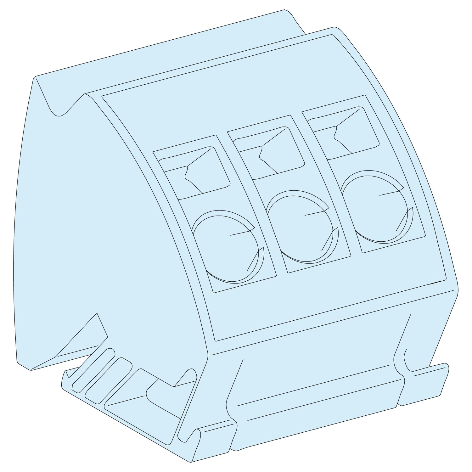 SCHNEIDER ELECTRIC - SNRLVS04215 4 BLOCCODI TERRA 3X16MM2