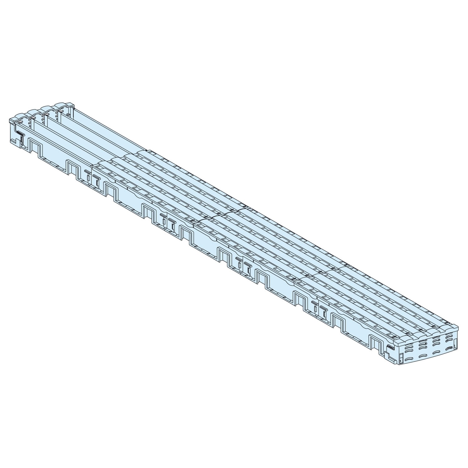 SCHNEIDER ELECTRIC - SNRLVS04107 Powerclip-Sammelschienen, 3p, 125A, L =