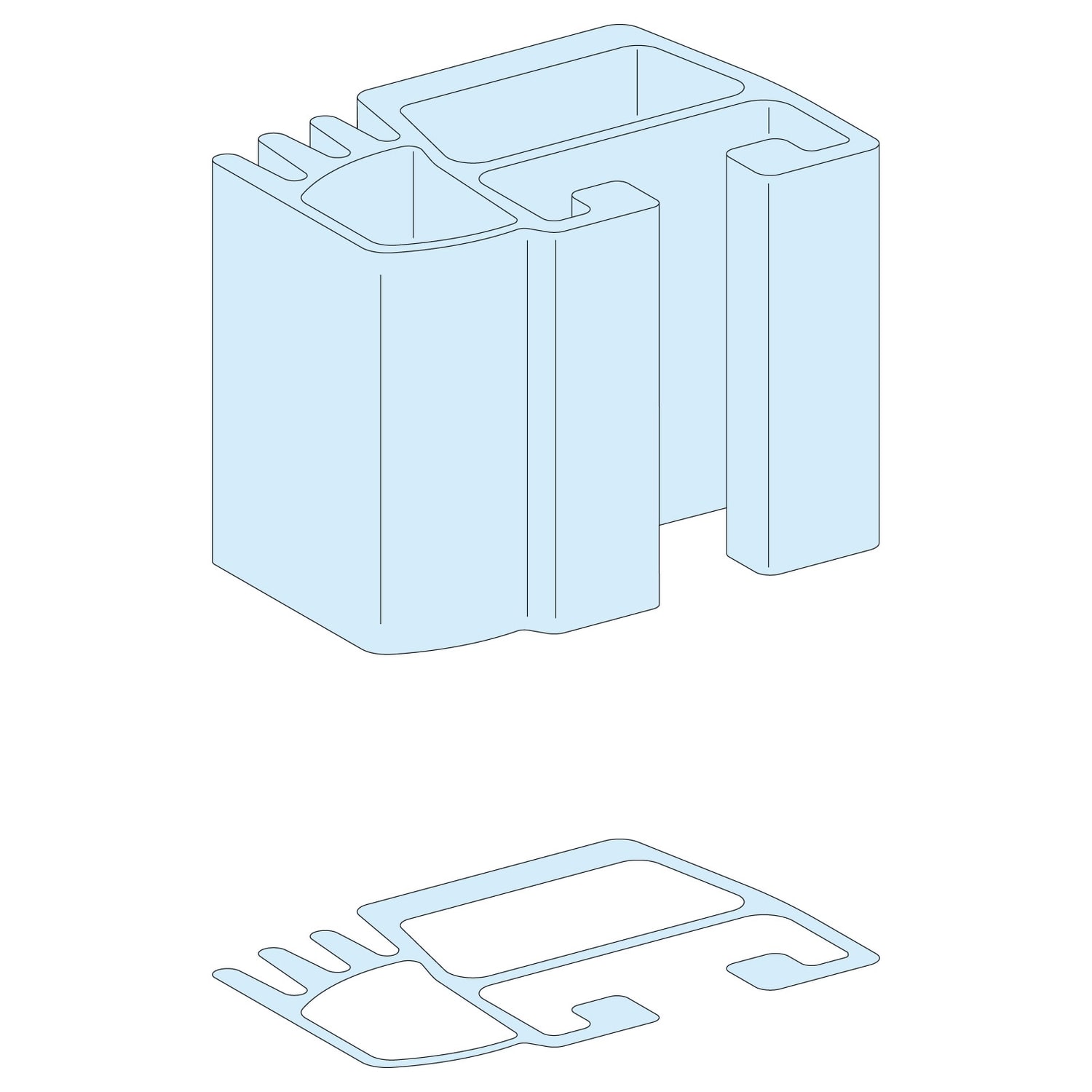SCHNEIDER ELECTRIC - SNRLVS04504 BARRA LINERGY V 1000A