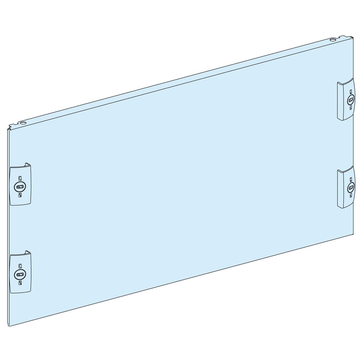 SCHNEIDER ELECTRIC - SNRLVS03808 PIASTRA FRONTALE PIENA 12M