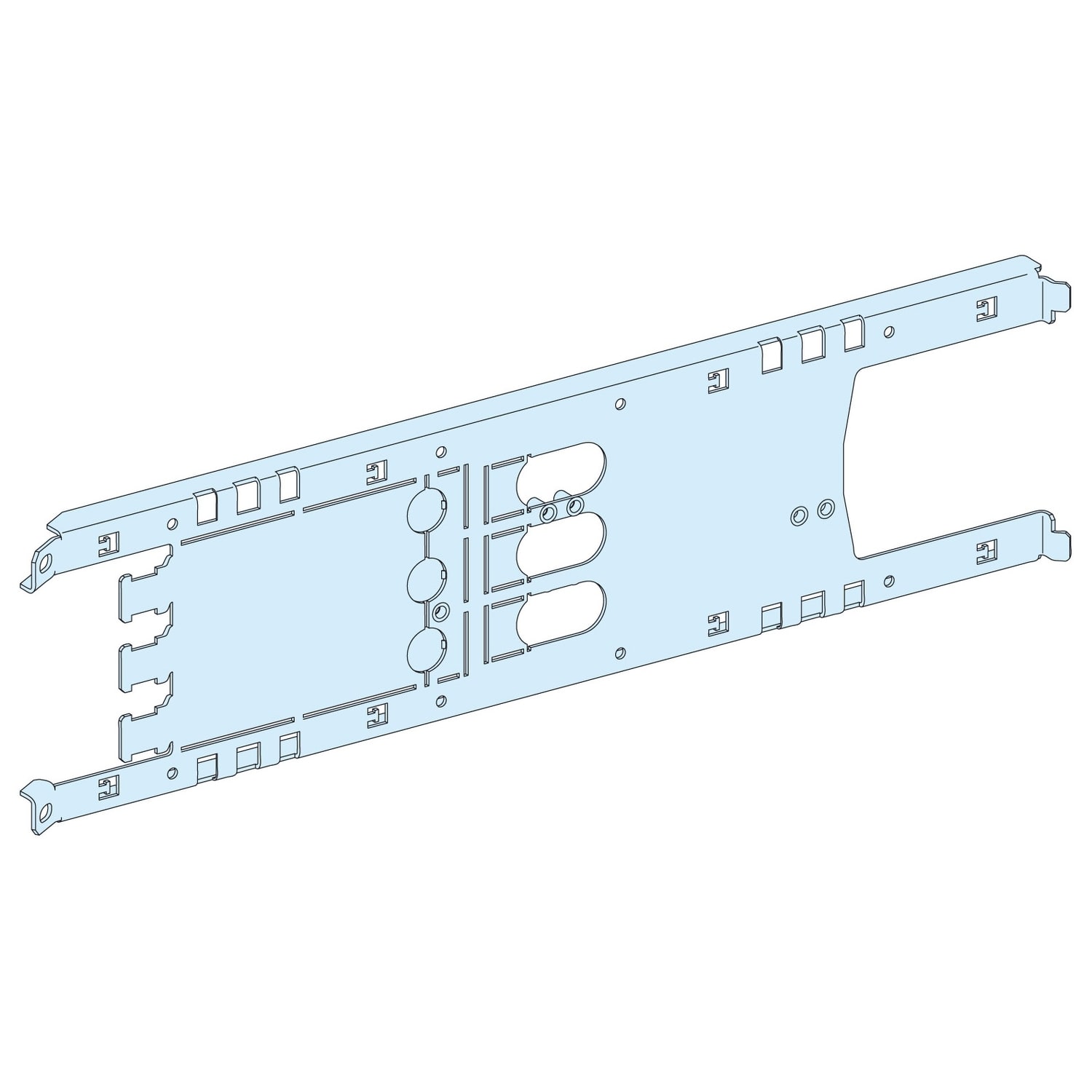 SCHNEIDER ELECTRIC - SNR03413 PIASTRA DI FONDO NS250 H FIS/RIM/EST 3P