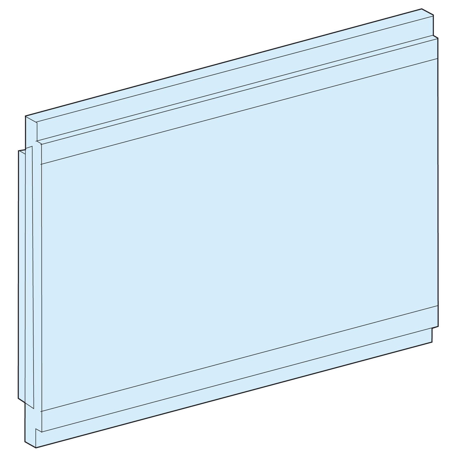SCHNEIDER ELECTRIC - SNRLVS08861 PIASTRA FUNZIONALE PIENA 210X150