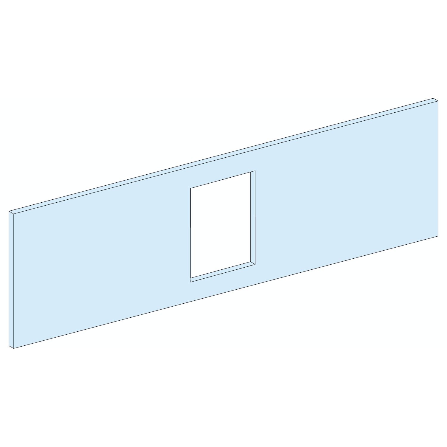 SCHNEIDER ELECTRIC - SNRLVS03617 PIASTRA FRONTALE INS250 H