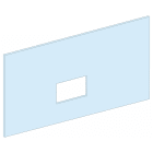 SCHNEIDER ELECTRIC - SNRLVS03687 PIASTRA FRONTALE NS1600 H FIS/DIR-ROT 4P