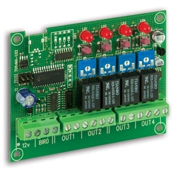 HILTRON LAND SRL - C1ADX4000 DECODER QUADRICANALE ROLLING CODE PER QU