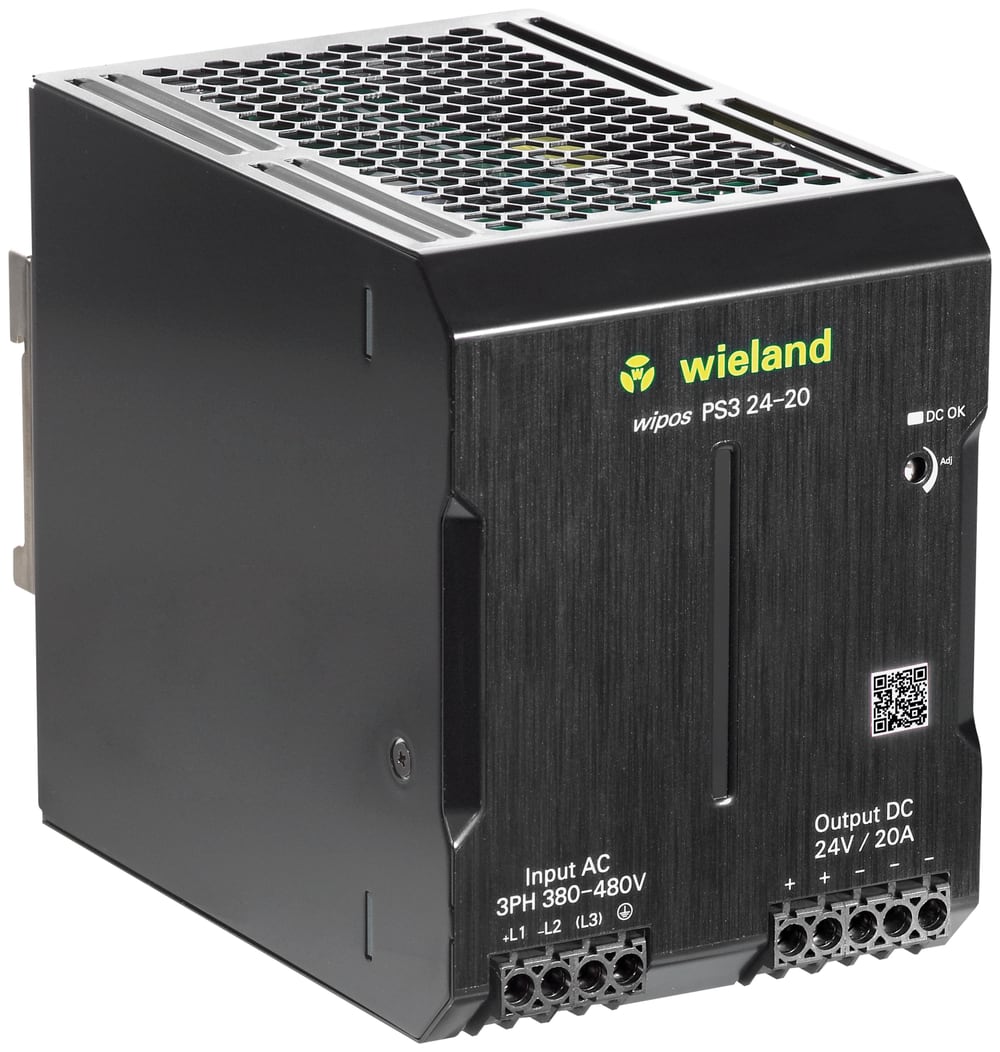 WIELAND ELECTRIC SRL - WIE81.000.6580.0 SWIT.POWER SUPPLYWIPOS PS3 24-20