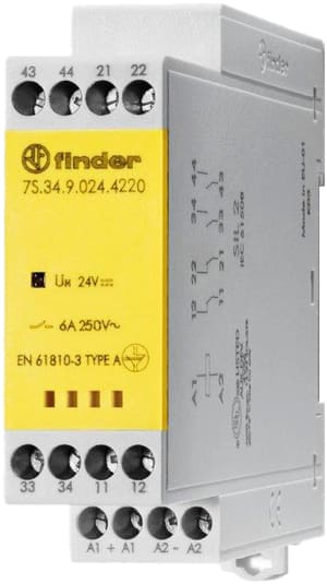 FINDER SPA - FIN7S3482304220 RELE MODULARE CON CONTATTI GUIDATI