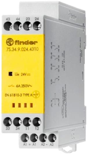 FINDER SPA - FIN7S3482304310 RELÈ MODULARE CON CONTATTI GUIDATI