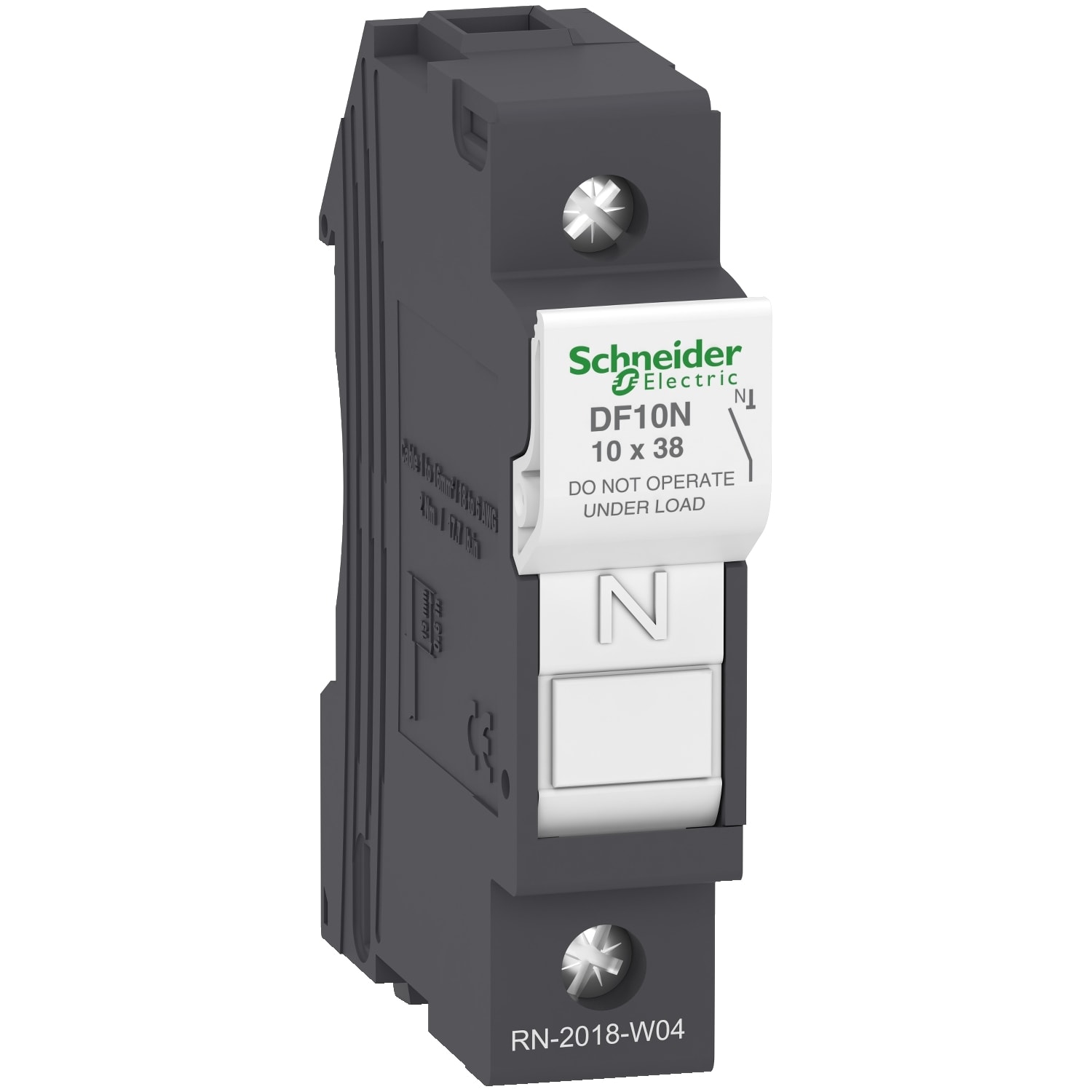 SCHNEIDER ELECTRIC - SNRDF10N PORTAFUSIBILE 32A 10X38 N