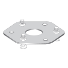 YAGEO TMSS ITALY SRL - TSIXUSZFB1 BASE FISSAGGIO SEMPL A PAVIMENTO