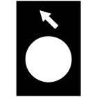 SCHNEIDER ELECTRIC - SNRZB2BY2916 TARGHETTA SIMBOLIZZATA