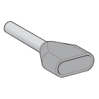 SCHNEIDER ELECTRIC - SNRAZ5DE025 Terminale doppio 2X2,5 mm2