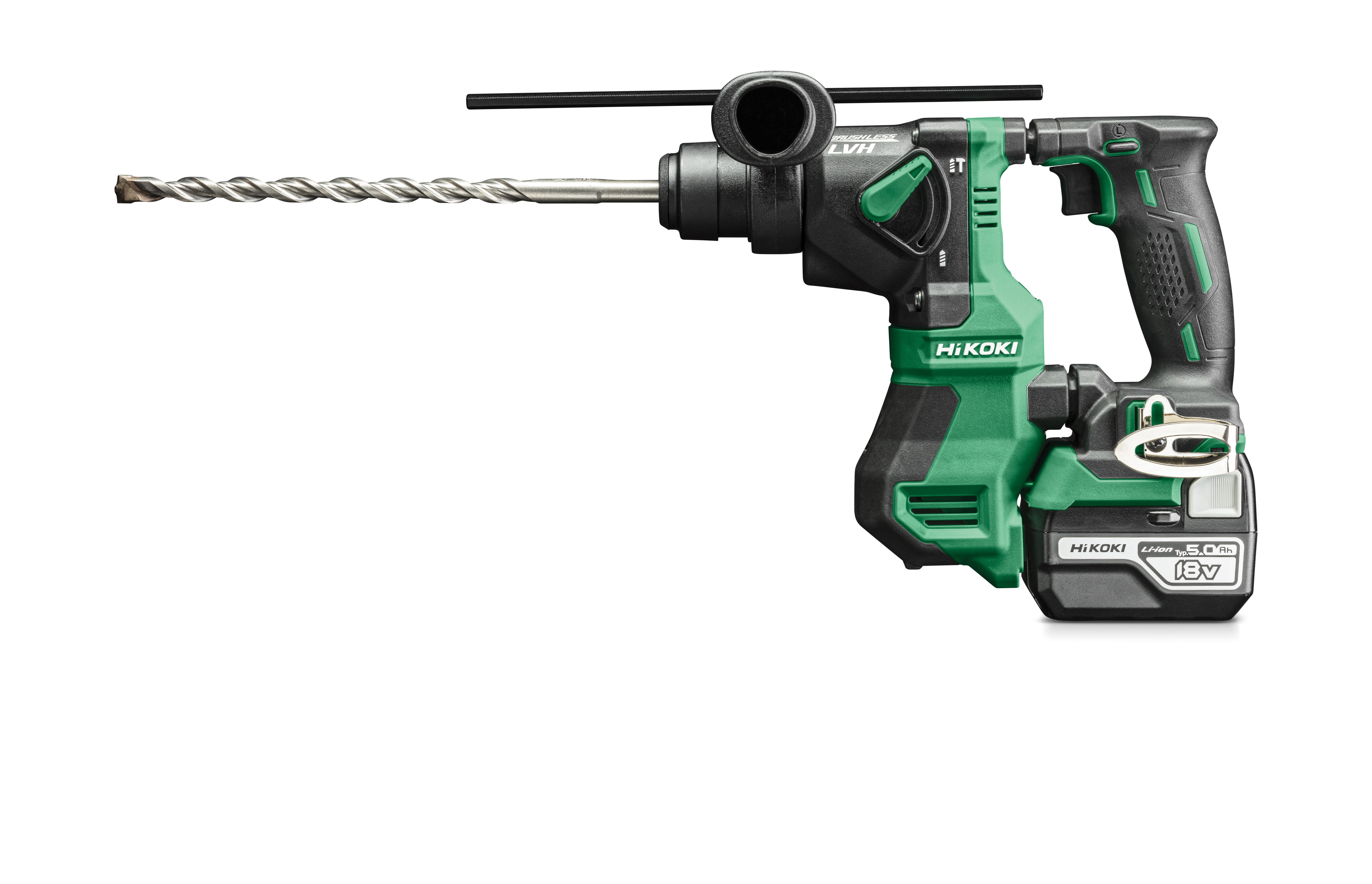 HIKOKI POWER TOOLS - HIADH18DPAWPZ TASSELL.SDS-PLUS, 18V-18MM, 2X5.0AH