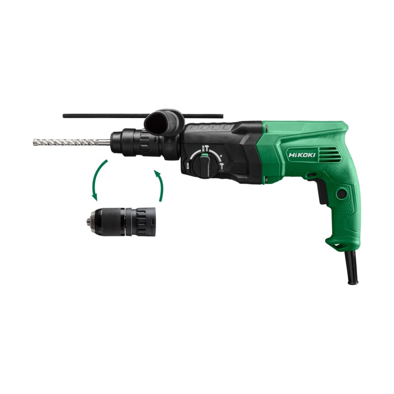 HIKOKI POWER TOOLS - HIADH24PMHW1Z TASSELLATORE 730W, 26MM, 3 MOD.