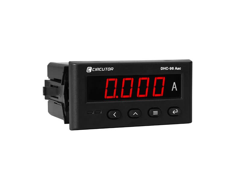 ASITA - ASIDHC-96ADC Amperometro DC 1A/5A con RS485 e I/O