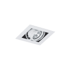 ROSSINI - RSSDIG001B DOWNLIGHT QUADRATO CARDANICO BIANCO GU10